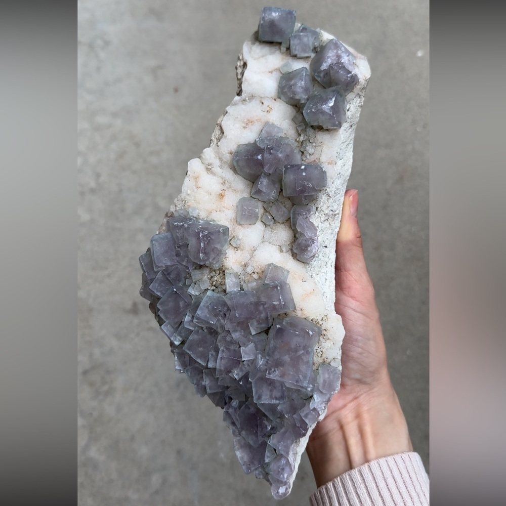 Fluorite crystal